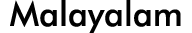 Malayalam